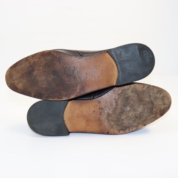 Bally Men’s Leather Loafers Brown Slip-On Dress Shoes Size 10.5 D - Picture 5 of 6